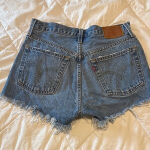 Levi 501 Denim Blue Women's Shorts